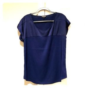 Beautiful navy blue top